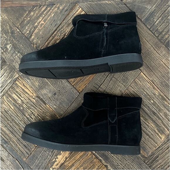 UGG Women's Black Josefene Cuff Ankle Bootie – Sz 9 - Picture 5 of 12